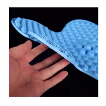 Reflexology Foot Relief Mat Butterfly Shaped Pain Relieving Futzuki (Blue) April 2018 - 4 Reflexology Foot Relief Mat Butterfly Shaped Pain Relieving Futzuki (Blue) - 4