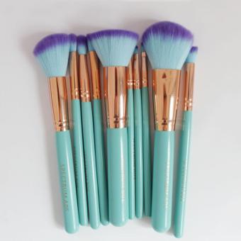 Spectrum Brushes Mermaid Dreams 10 Piece Vegan Brush Set Glam ClamCase (Multicolor) June 2018 - 5 Spectrum Brushes Mermaid Dreams 10 Piece Vegan Brush Set Glam ClamCase (Multicolor) - 5