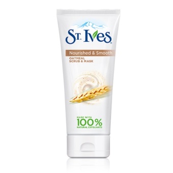 St. Ives Nourished & Smooth Oatmeal Face Scrub And Mask 6oz June 2018 - 2 St. Ives Nourished & Smooth Oatmeal Face Scrub and Mask 6oz - 2