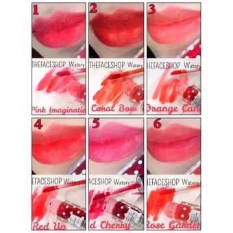 The Face Shop Watery Lip Tint 5g (#05 Red Cherry) June 2018 - 2 The Face Shop Watery Lip Tint 5g (#05 Red Cherry) - 2