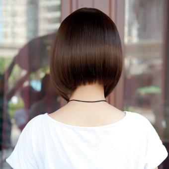 Women Short Wig Cute Synthetic Straight Wig Hair - Intl June 2018 - 3 Women Short Wig Cute Synthetic Straight Wig Hair - intl - 3