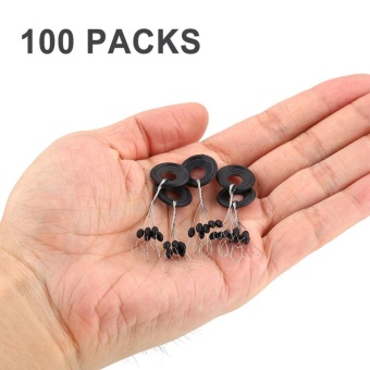 100pcs Fishing Lures Float Stoppers Bobber Stop Space Beans FishingTackle (Small) - Intl June 2018 - 5 100pcs Fishing Lures Float Stoppers Bobber Stop Space Beans FishingTackle (Small) - intl - 5