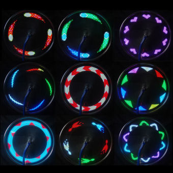 14 LED Motorcycle Cycling Bicycle Bike Wheel Signal Spoke Light Useful July 2018 - 2 14 LED Motorcycle Cycling Bicycle Bike Wheel Signal Spoke Light Useful - 2