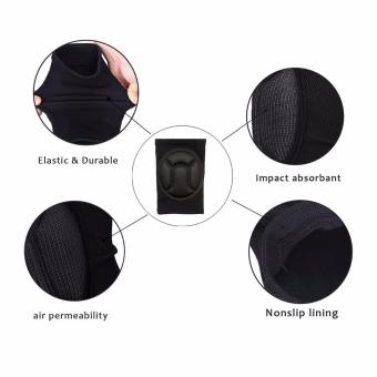 2 Pcs Cycling Bike Thick Cushion Gel Comfortable Fit Impact Resistance Knee Pad For Biking Volleyball Cycling Outdoor Sports Knee Protection Pads June 2018 - 4 2 pcs Cycling Bike Thick Cushion Gel Comfortable Fit Impact Resistance Knee Pad for Biking Volleyball Cycling Outdoor Sports knee protection pads - 4