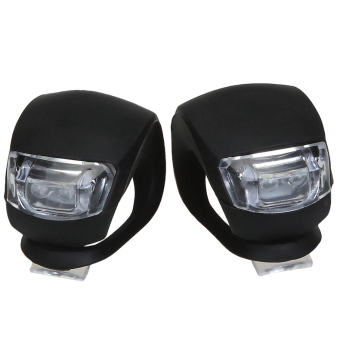 2X Silicone Bike Bicycle Cycling Head Front Rear Wheel LED FlashLight Lamp - Intl July 2018 - 4 2X Silicone Bike Bicycle Cycling Head Front Rear Wheel LED FlashLight Lamp - Intl - 4
