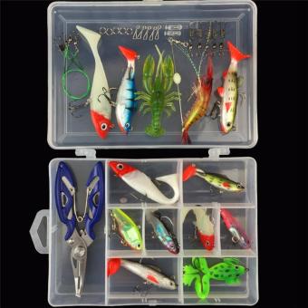 34Pcs / Set Fishing Lure Kits Mixed Universal Assorted Fishing LureSet With Fishing Tackle Box - Including Spinners, VIB, TrebleHooks, Single Hooks, Swivels, Pliers, Leaders, Etc For FreshwaterSaltwater Fishing - Intl June 2018 - 3 34Pcs / Set Fishing Lure Kits Mixed Universal Assorted Fishing LureSet with Fishing Tackle Box - Including Spinners, VIB, TrebleHooks, Single Hooks, Swivels, Pliers, Leaders, etc for FreshwaterSaltwater Fishing - intl - 3