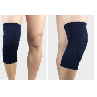 A Pair Professional Compression Crashproof Antislip Knee Shin Sleeves Sports Basketball Kneepads Honeycomb Knee Pads Leg Brace Sleeve Protective Pad Support Guard Protector Gear ,Short L - Intl June 2018 - 3 A Pair Professional Compression Crashproof Antislip Knee Shin Sleeves Sports Basketball Kneepads Honeycomb Knee Pads Leg Brace Sleeve Protective Pad Support Guard Protector Gear ,Short L - intl - 3