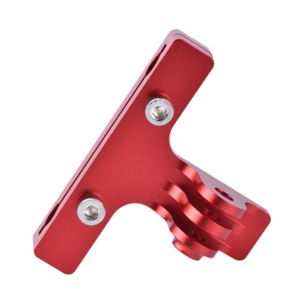 Aluminum Bike Clip Saddle Rear Seat Cycling Video Holder For Gopro 3+ 4/5 Session YI (Red) - Intl June 2018 - 3 Aluminum Bike Clip Saddle Rear Seat Cycling Video Holder for Gopro 3+ 4/5 Session YI (Red) - intl - 3