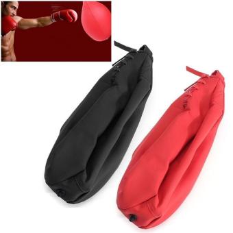 Black Boxing Pear Shape PU Speed Ball Punching Exercise SpeedballSpeed Bag Punch Fitness Training Ball - Intl June 2018 - 3 Black Boxing Pear Shape PU Speed Ball Punching Exercise SpeedballSpeed Bag Punch Fitness Training Ball - intl - 3