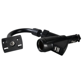 Car Mount Car Smartphone Holder With Dual USB 2.1A Cigarette Lighter Charger - Intl April 2018 - 4 Car Mount Car Smartphone Holder with Dual USB 2.1A Cigarette lighter Charger - intl - 4