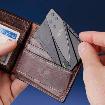 Credit Card Type Folding Safety Knife Multi-tool Kit (Black) WithFree Mini Foldable All-In-One Monopod With Remote Clicker (Black) April 2018 - 5 Credit Card Type Folding Safety Knife Multi-tool Kit (Black) withFree Mini Foldable All-In-One Monopod with Remote Clicker (Black) - 5