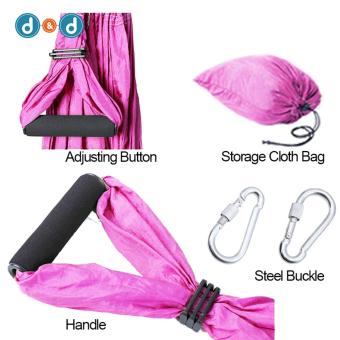 D&D SYY019 Large Bearing Aerial Yoga Swing Sling Hammock BeltsTrapeze For Anti-gravity Training Belt Fitness Swing Hammock(Pink) June 2018 - 3 D&D SYY019 Large Bearing Aerial Yoga Swing Sling Hammock BeltsTrapeze For Anti-gravity Training Belt Fitness Swing Hammock(Pink) - 3