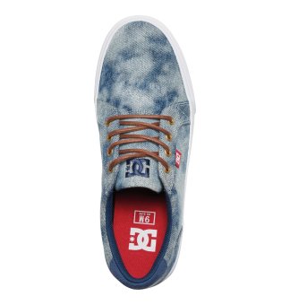 DC Men's Council Tx Se Low Cut (Indigo Bleached Vintage) June 2018 - 4 DC Men's Council Tx Se Low Cut (Indigo Bleached Vintage) - 4