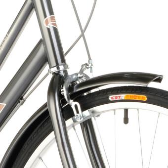 Fushida TS 26 X 1-3/8 City Cruiser Bike (Gloss Pearlized Charcoal Gray) June 2018 - 2 Fushida TS 26 x 1-3/8 City Cruiser Bike (Gloss Pearlized Charcoal Gray) - 2