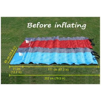 GEERTOP Self-Inflating Camp Pad Mat Mattress With Pillow 5cm ExtraThick Lightweight - For Camping Backpacking Tents - Can Be SPLICED- Red June 2018 - 3 GEERTOP Self-Inflating Camp Pad Mat Mattress With Pillow 5cm ExtraThick Lightweight - For Camping Backpacking Tents - Can be SPLICED- Red - 3