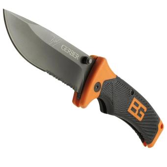 Gerber Bear Grylls Folding Sheath Knife Serrated High Carbonstainless Steel Drop Point Blade Camping Essential With Militarygrade Nylon Sheath June 2018 - 2 Gerber Bear Grylls Folding Sheath Knife Serrated high carbonstainless steel drop point blade Camping Essential with militarygrade Nylon Sheath - 2