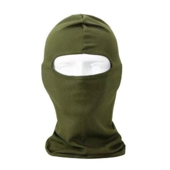 Half Finger Gloves + Balaclava Full Face Mask For Windproof Sun UV Block Military Tactical Outdoor Sports Hunting Riding Cycling Bike Weight Lifting Boxing Woman Man Size M(Army Green) - Intl July 2018 - 2 Half Finger Gloves + Balaclava Full Face Mask for Windproof Sun UV Block Military Tactical Outdoor Sports Hunting Riding Cycling Bike Weight Lifting Boxing Woman Man Size M(Army green) - intl - 2