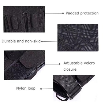 Half Finger Gloves + Balaclava Full Face Mask For Windproof Sun UV Block Military Tactical Outdoor Sports Hunting Riding Cycling Bike Weight Lifting Boxing Woman Man Size M(Army Green) - Intl July 2018 - 4 Half Finger Gloves + Balaclava Full Face Mask for Windproof Sun UV Block Military Tactical Outdoor Sports Hunting Riding Cycling Bike Weight Lifting Boxing Woman Man Size M(Army green) - intl - 4