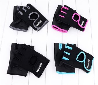 Jo.In Cycling GYM Half Finger Gloves Exercise Training (Gray) June 2018 - 4 Jo.In Cycling GYM Half Finger Gloves Exercise Training (Gray) - 4