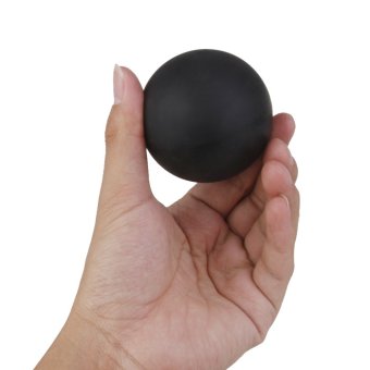 Lacrosse Massage Ball Exercise Therapy Crossfit Rubber Ball Black June 2018 - 3 Lacrosse Massage Ball Exercise Therapy Crossfit Rubber Ball Black - 3