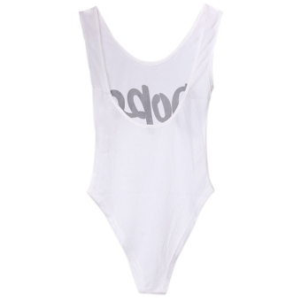 LALANG Women Sexy One-piece Bikini Bathing Suit Swimwear (White) June 2018 - 2 LALANG Women Sexy One-piece Bikini Bathing Suit Swimwear (White) - 2