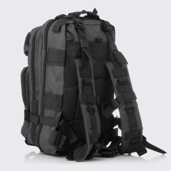 Military Tactical Backpack Small Rucksacks Hiking Bag OutdoorTrekking Camping Tactical Molle Pack Men Tactical Combat Travel Bag20-35L Black - Intl June 2018 - 3 Military Tactical Backpack Small Rucksacks Hiking Bag OutdoorTrekking Camping Tactical Molle Pack Men Tactical Combat Travel Bag20-35L Black - intl - 3