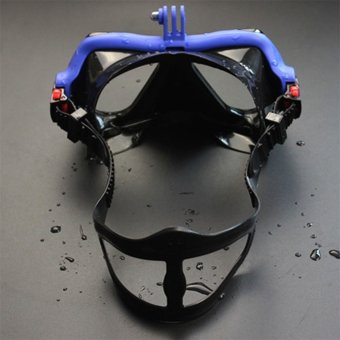 OH Underwater Camera Plain Diving Mask Scuba Snorkel Swimming Goggles For GoPro Blue June 2018 - 2 OH Underwater Camera Plain Diving Mask Scuba Snorkel Swimming Goggles for GoPro blue - 2