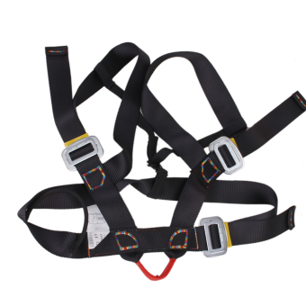 Outdoor Rappelling Climbing Harness Seat Safety Sitting Bust Belt (Black) April 2018 - 4 Outdoor Rappelling Climbing Harness Seat Safety Sitting Bust Belt (Black) - 4