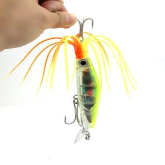 PAlight Squid Jig Fishing Lure 14cm 40g Octopus Skirt Bait 3D Eyes With Treble Hook Hard Bait For Sea Fishing - Intl June 2018 - 4 PAlight Squid Jig Fishing Lure 14cm 40g Octopus Skirt Bait 3D Eyes with Treble Hook Hard Bait for Sea Fishing - intl - 4
