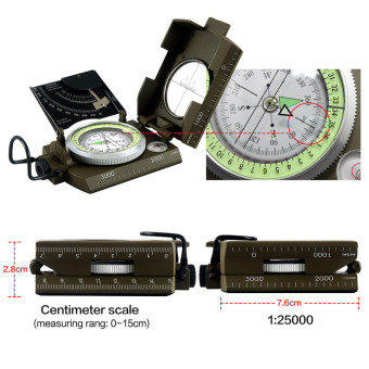 Professional Compass Military Army Geology Compass Sighting Luminous Compass For Outdoor Hiking Camping June 2018 - 3 Professional compass Military Army Geology Compass Sighting Luminous Compass for Outdoor Hiking Camping - 3