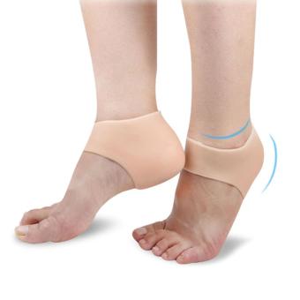 Protective Cracked Feet Pressure Pain Relief Socks Silicone GelCushion Pad Heel Liner For Foot Improved Circulation CompressionEffective Support For Arthritis Joint Pain Relief - Intl June 2018 - 2 Protective Cracked Feet Pressure Pain Relief Socks Silicone GelCushion Pad Heel Liner for Foot Improved Circulation CompressionEffective Support for Arthritis Joint Pain Relief - intl - 2
