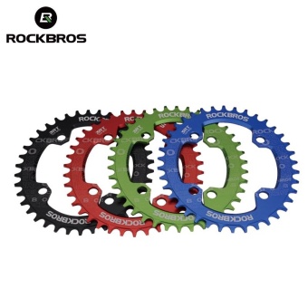 ROCKBROS 32T/34T/36T/38T Crankset MTB Bike Bicycle Parts Oval RoundBicycle Bike Crank & Chainwheel 104BCD Wide NarrowChainring(34T Oval Blue) - Intl April 2018 - 2 ROCKBROS 32T/34T/36T/38T Crankset MTB Bike Bicycle Parts Oval RoundBicycle Bike Crank & Chainwheel 104BCD Wide NarrowChainring(34T Oval Blue) - intl - 2