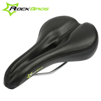 RockBros Bicycle Saddle High Carbon Steel Bow MTB Mountain Road Bike Saddle Comfortable Seat Bicycle Accessories Black April 2018 - 2 RockBros Bicycle Saddle High Carbon Steel Bow MTB Mountain Road Bike Saddle Comfortable Seat Bicycle Accessories Black - 2