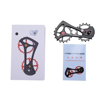 RockBros Bike Pulley Wheel Rear Derailleur Jockey Wheel 17T CarbonFiber Two Color(Black) - Intl June 2018 - 5 RockBros Bike Pulley Wheel Rear Derailleur Jockey Wheel 17T CarbonFiber Two Color(Black) - intl - 5