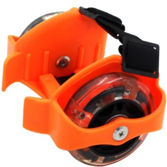 Small Whirl Wind Pulley With Cool Flashing LED Lights (Orange) June 2018 - 3 Small Whirl Wind Pulley with Cool Flashing LED Lights (Orange) - 3