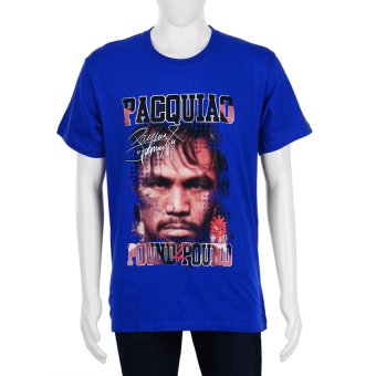 Team Pacquiao BT0026 T-Shirt Large (Blue) | Lazada PH