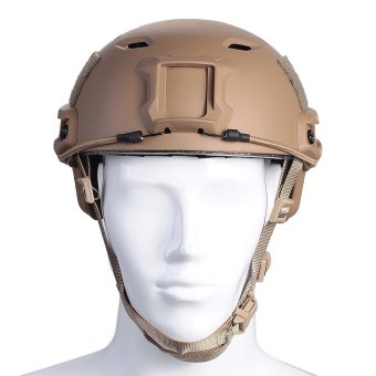 TOMOUNT Tactical Protective Helmet For Airsoft Paintball Combat ABS Metal (Brown)- Intl June 2018 - 2 TOMOUNT Tactical Protective Helmet for Airsoft Paintball Combat ABS Metal (Brown)- Intl - 2