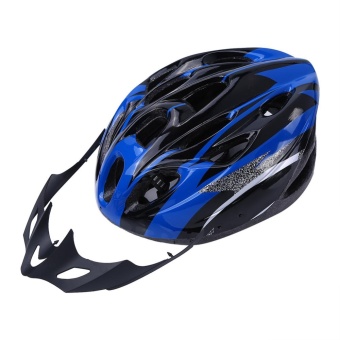 YOSOO 18 Holes Mountain Road Bike Unisex Adjustable Safety Helmet Blue - Intl June 2018 - 3 YOSOO 18 Holes Mountain Road Bike Unisex Adjustable Safety Helmet Blue - intl - 3