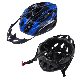 YOSOO 18 Holes Mountain Road Bike Unisex Adjustable Safety Helmet Blue - Intl June 2018 - 2 YOSOO 18 Holes Mountain Road Bike Unisex Adjustable Safety Helmet Blue - intl - 2