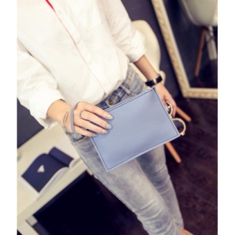 2 In 1 Korean Style Pastel Color Bucket Bag Tassel With Pouch Shoulder Bag Body Bag Casual Bag Blue June 2018 - 3 2 in 1 Korean Style Pastel Color Bucket Bag Tassel with Pouch Shoulder Bag Body Bag Casual Bag Blue - 3