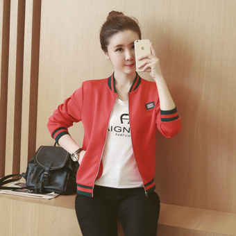 2016 Autumn Winter Long Sleeve Slim Jackets Vintage Stand CollarCeleb Bomber Coats Casual Solid Outwear(Black) June 2018 - 3 2016 Autumn Winter Long Sleeve Slim Jackets Vintage Stand CollarCeleb Bomber Coats Casual Solid Outwear(Black) - 3