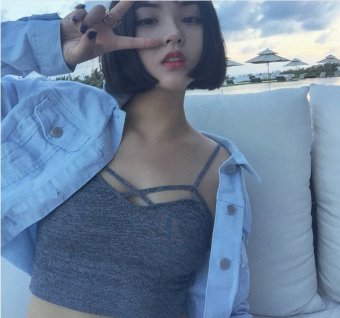 2016 New Sexy Women Cut Out White Bra Bustier Crop Top Bralette Strappy Crochet Cropped Blusas Bandage Halter Tank Tops Camisole WHITE - Intl June 2018 - 3 2016 New Sexy Women Cut Out White Bra Bustier Crop Top Bralette Strappy Crochet Cropped Blusas Bandage Halter Tank Tops Camisole WHITE - intl - 3