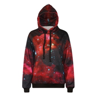2017 Fashion Men Hoodies Sweatshirt Red Galaxy 3d Print Hoodie LongSleeve Casual Men/women Couples Tops - Intl June 2018 - 3 2017 Fashion Men Hoodies Sweatshirt Red Galaxy 3d Print Hoodie LongSleeve Casual Men/women Couples Tops - intl - 3