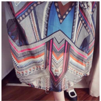 2017 New Korean Style Women's Waistband Slim Printing Dress Black -intl June 2018 - 5 2017 New Korean Style Women's Waistband Slim Printing dress black -intl - 5