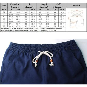 2017 Newest Summer Casual Shorts Men Cotton Fashion Style MensShorts Beach Black Shorts Plus Size M-5XL Short For Male(dark Blue)- Intl June 2018 - 2 2017 Newest Summer Casual Shorts Men cotton Fashion Style MensShorts beach Black Shorts Plus Size M-5XL short For Male(dark blue)- intl - 2