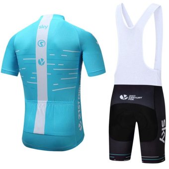 2017 Sky Team 100% Polyester Breathable Cycling Jersey Summer MtbBicycle Clothing Ropa Maillot Ciclismo Mountain Bike Clothes - Intl June 2018 - 2 2017 Sky Team 100% Polyester Breathable Cycling Jersey Summer MtbBicycle Clothing Ropa Maillot Ciclismo Mountain Bike Clothes - intl - 2