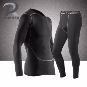 2Pack Set Men Training Suit Gym Sport Absorbent Fitting FitnessShirt Pant Tights Base Layers Compression Fitness Gym JoggingTraining Sports - Intl June 2018 - 2 2Pack Set Men Training Suit Gym Sport Absorbent Fitting FitnessShirt Pant Tights Base Layers Compression Fitness Gym JoggingTraining Sports - intl - 2