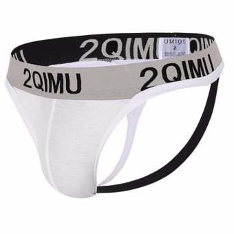 3 Pcs/lot Men Cotton Underwear Patchwork Letter G Thongs Shorts Sleepwear Home Wear Panties - Intl June 2018 - 4 3 Pcs/lot Men Cotton Underwear patchwork letter G Thongs Shorts Sleepwear Home wear Panties - intl - 4