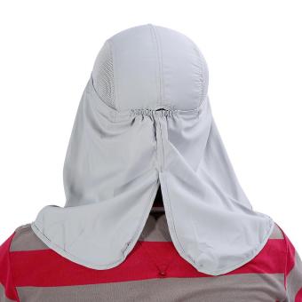 360 Degree Quick Drying UV Protection Cap Neck Ear Flap Cover For Outdoors(grey) - Intl April 2018 - 5 360 Degree Quick Drying UV Protection Cap Neck Ear Flap Cover For Outdoors(grey) - intl - 5