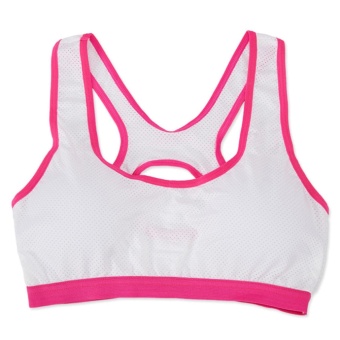 3Pcs Women's Built-up Sports Bra,One Size For All,Strong ElasticityBra For Running,Yoga,Box,BadmintonTraining,Fitness(Blue/White/Black) - Intl June 2018 - 4 3Pcs Women's Built-up Sports Bra,One Size For All,Strong ElasticityBra For Running,Yoga,Box,BadmintonTraining,Fitness(Blue/White/Black) - intl - 4
